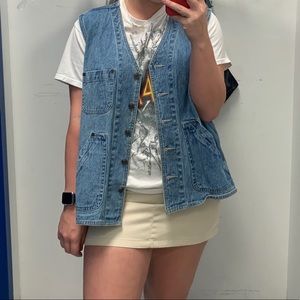 Denim vest